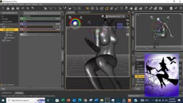 Timelapse making some witch poses Patreon timelapse