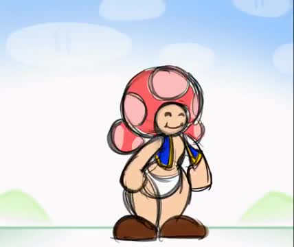 Toad’s female transformation