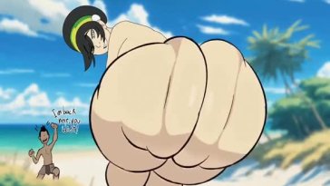 Toph twerking