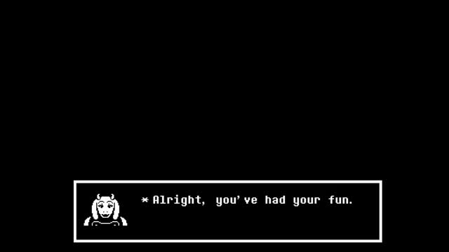 Toriel Having Fun With A Human