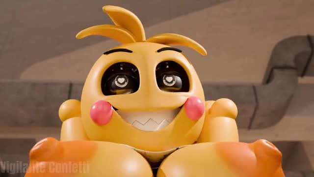 Toy Chica Cowgirl POV Creampie (Vigilante Confetti)