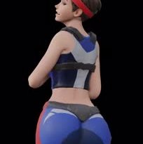 Tracer twerking Dance 1