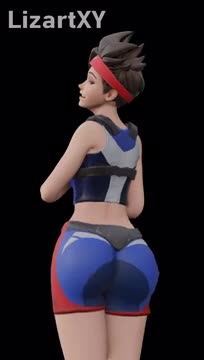 Tracer twerking Dance 1