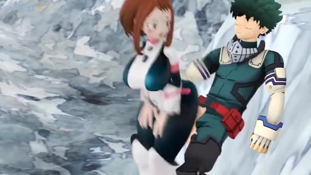 Uraraka Ochako Speedy Fucked By Deku