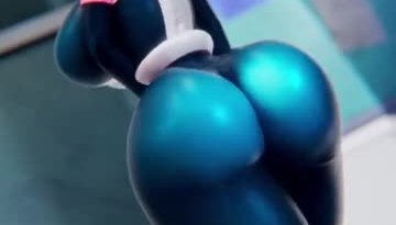 Uraraka Shakin ass