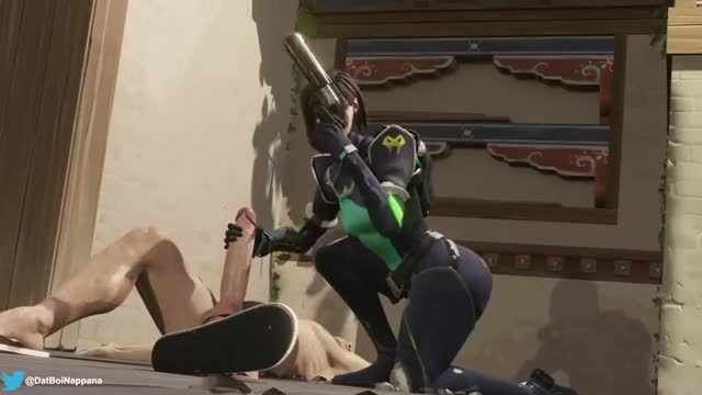 Viper gives a good handjob