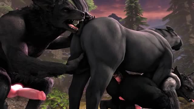 Werewolf x horse