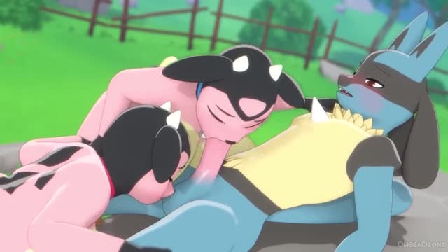 Who let Lucario into the Miltank enclosure?
