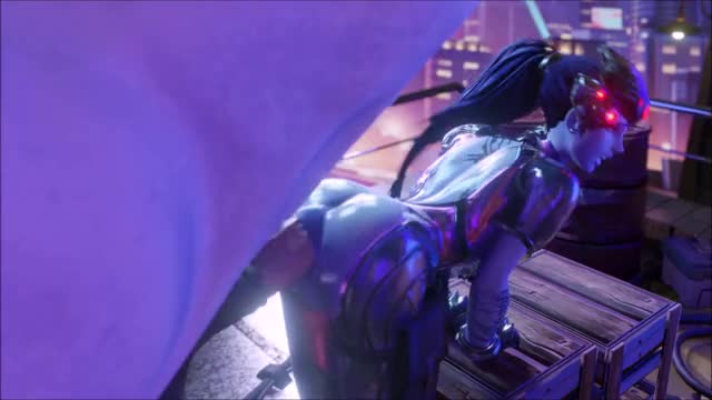Widowmaker x Horse Rooftop ⌜4K⌟ [TheBartender]