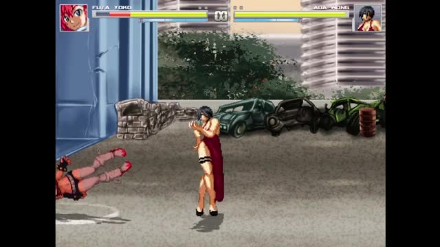Yoko breaks into ada’s ass with brutal violence