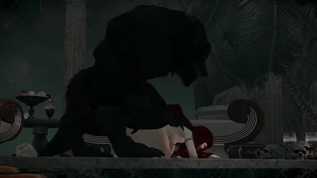 You put on the Red Hood, prepare to be mounted by the big bad Wolf