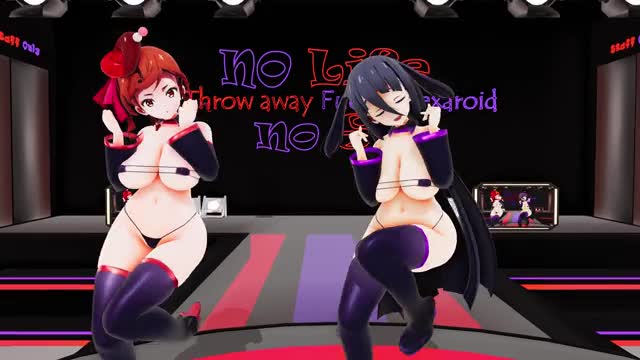 Yuugiri & Tae: AiBao DanceHall + Paizuri