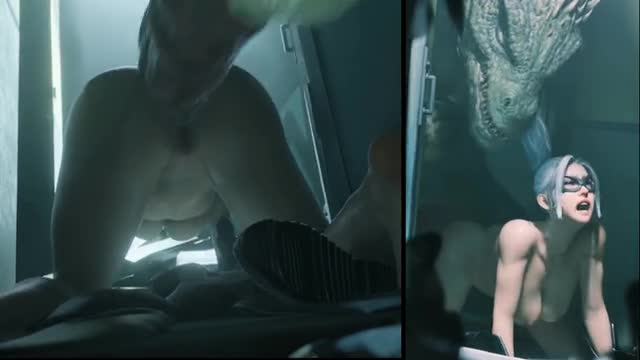 ZMSFM – Black Cat & Lizard – 2 Angles and gets Kinkier