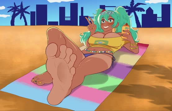 [artofadam8] Brazilian Hatsune Miku