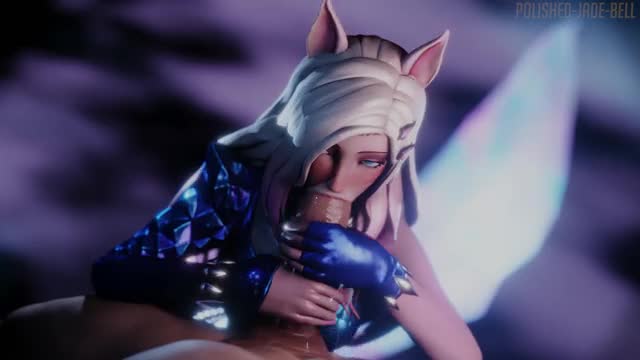 Ahri BJ (White, WM) [1080p] [Polished Jade Bell]