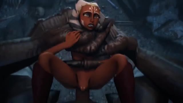 Ahsoka fucked by a monster
