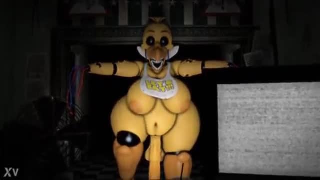 Blowing withered chica
