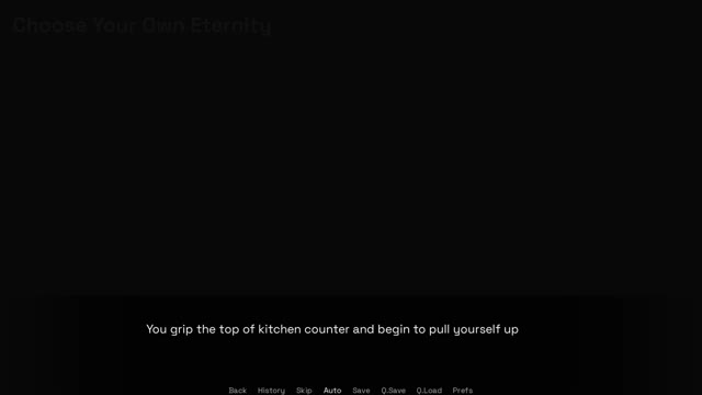 Choose Your Own Eternity – Game Over Scenario