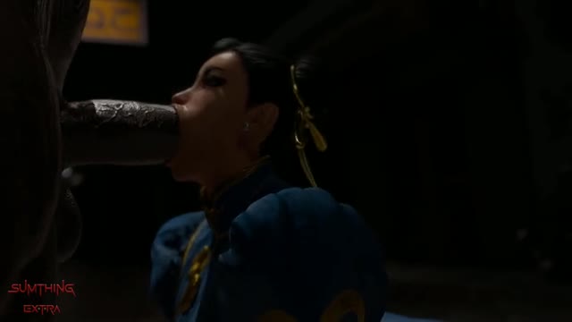 Chun-Li Loves the Di (Pt 1&2) [Sumthingextra]