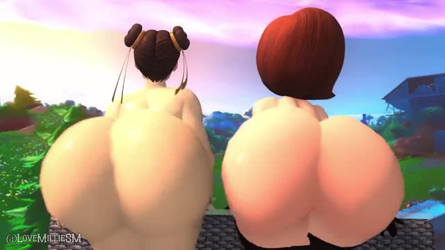 Chun-li and elastigirl