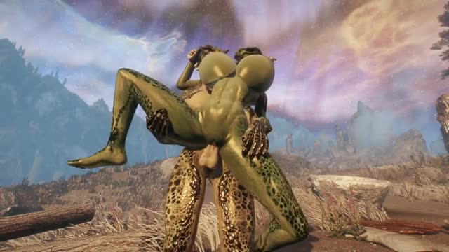 (Commission) Argonians also like huge tits :) [Kar_Tavi]