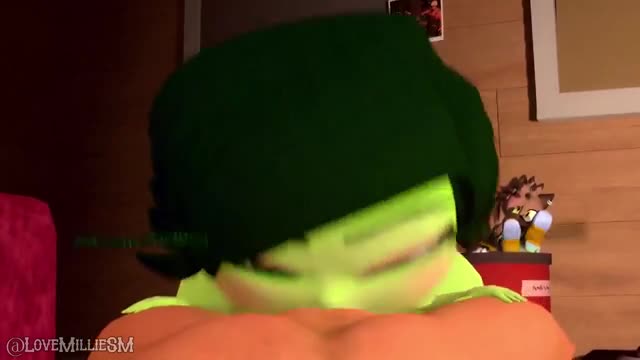 Disgust giving a blowjob