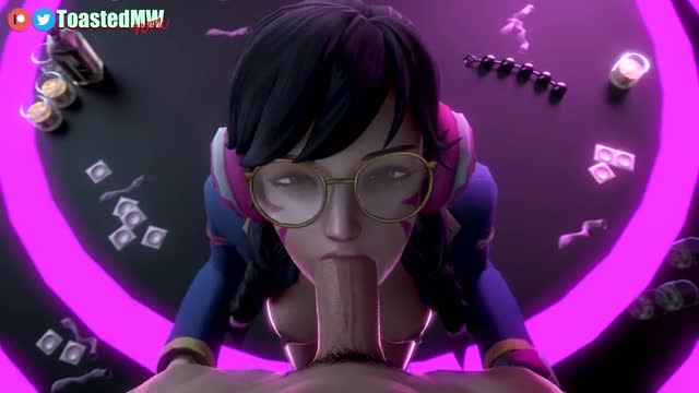 D.va Blowjob At Night (PREVIEW)