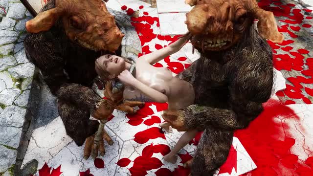 Ellie Fucked By Berserk Troll