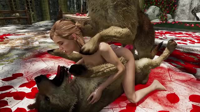 Ellie Raped By Wolf Part 2