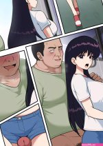 Old man and Young lady Sailor Moon Everyday2
