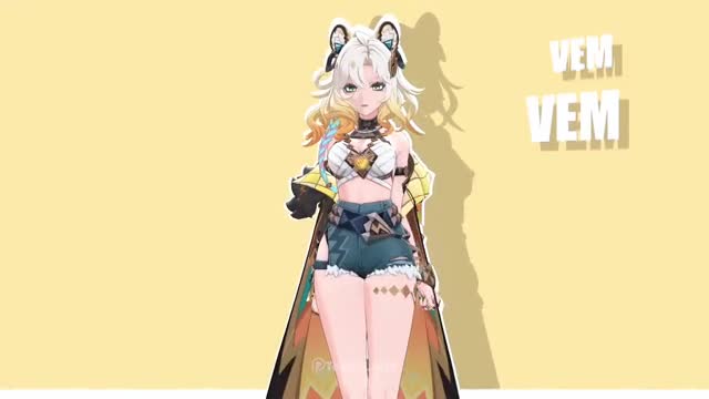 Hmv (Xilonen x  Mavuika Genshin Impact