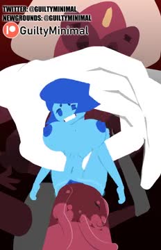 Lapis taking a ride on Sardonyx