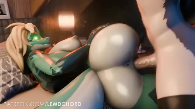 Lizard Girls Ass Pounded [Lewdchord]