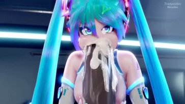Miku Monster Cock B Sub Español