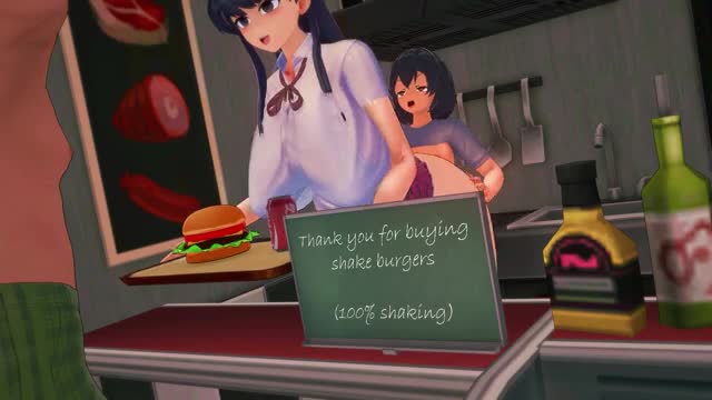 NTR Komi’s shaking burgers