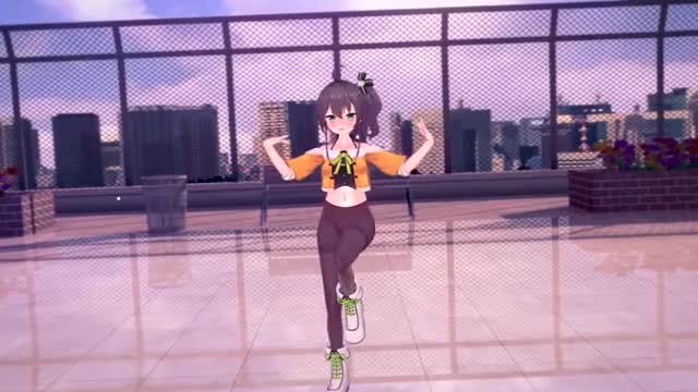 Natsuiro Matsuri-(Midas Touch) sex dance (Hololive)