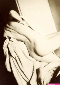 Tras el estampado de baño: Mujer desnuda Vintage Fotografa por Edgar