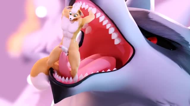 Oral vore by mrzetudo