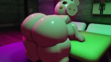 Piggy without clothes Tweaking Ass Roblox