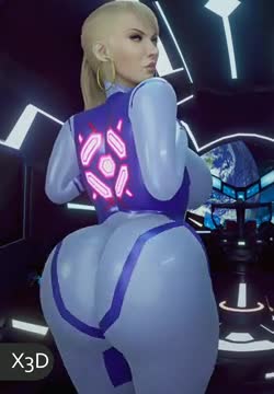 Samus Ass Clapping [X3d]