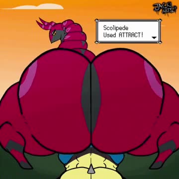Scolipede gives assjob
