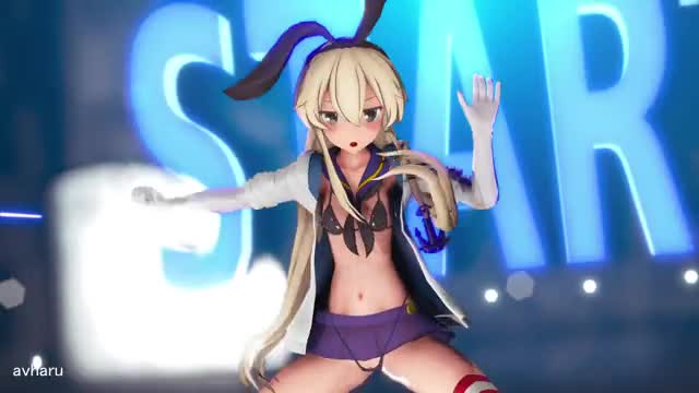 Shimakaze – CIKICIKIBAMBAM [MMD R18] avharu