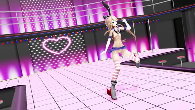 Shimakaze – Comet Honeymoon [MMD R18] RubyMMD