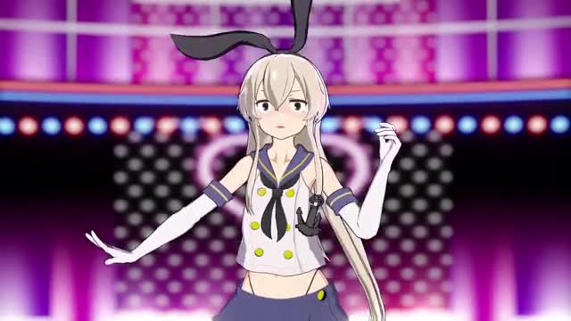 Shimakaze – Cynical Night Plan (ver. 2) [MMD R18] Punini