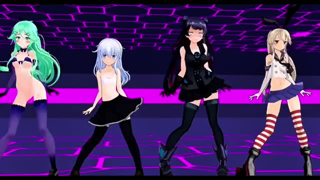 Shimakaze & Fleet Girls – Ghost Dance [MMD R18] Kuon