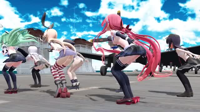 Shimakaze & Fleet Girls – Paranoid Mobile Girls [MMD R18] Vraptor130