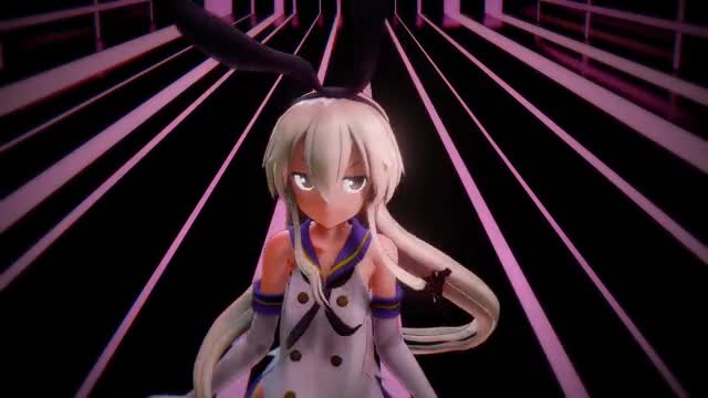 Shimakaze – Ghost Dance (NTR) [MMD R18] Sanmu