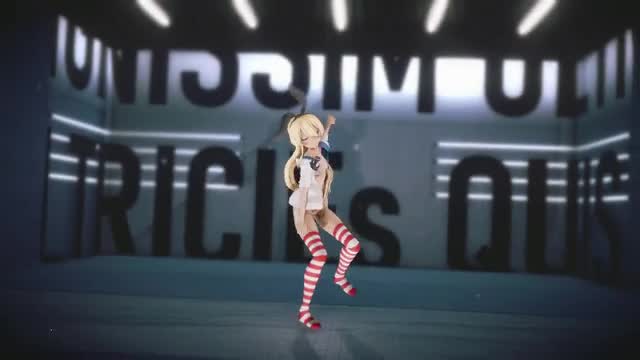 Shimakaze – Gimme × Gimme (ver. 2) [MMD R18] TKGMMD