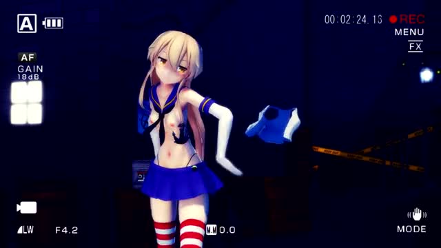 Shimakaze – Phony [MMD R18] Hamselvish