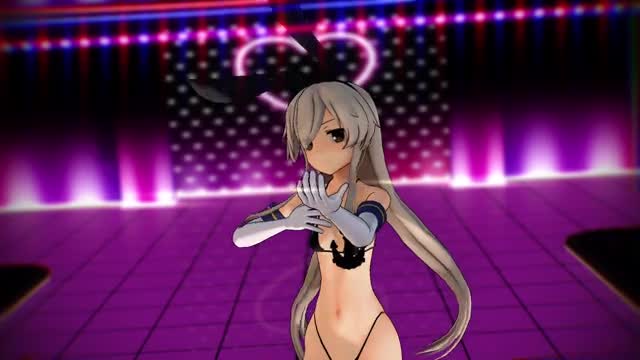 Shimakaze – Pink Cat [MMD R18] Hannibal Barca